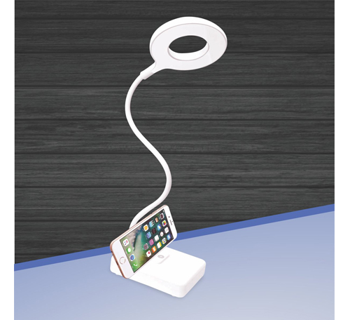 Donut Rechargeable LED lamp with mobile stand